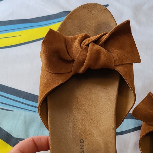 Lucky Brand Suade Sandals - Picture 2 of 5